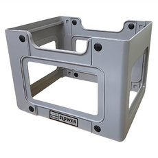 SLOWER 軍風文件分類收納盒 尺寸25.7 x 35 x 28.5 CM 聚丙烯材質, 灰色, 1個