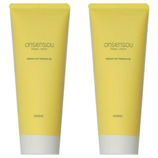 onsEnsou 溫泉藻 香氛絲潤護髮素 元氣柑橘 200ml, 2個