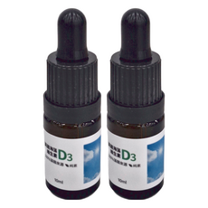 益菓保 英國海藻維生素D3, 滴劑 100%藻類來源 補充每日維生素D 骨骼牙齒發育 幫助鈣吸收, 10ml, 2瓶