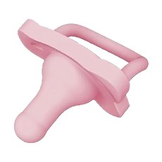 DrBrown's 嬰兒矽膠安撫奶嘴, 1個, 3~6個月, 櫻花粉