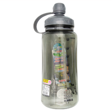 昌揚塑膠 大器族兩用休閒壺, 透明黑色, 2L, 1個