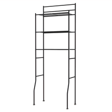 dayneeds 日需百備 多功能馬桶置物架 附3片PP板, 黑色, 1個