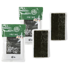 HADA 鍵庄 一番摘手卷御飯糰用海苔 明石海苔手卷, 21g, 2包