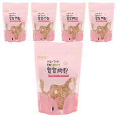 農純鄉 寶寶肉鬆 1歲以上且寶寶可順利咀嚼階段, 110g, 5包