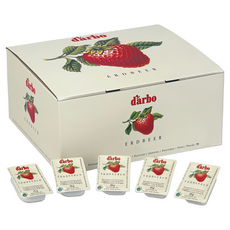 d'arbo 德寶 草莓果醬 14g 140入, 1.96kg, 1盒