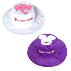 flapjackkids 雙面防曬漁夫帽