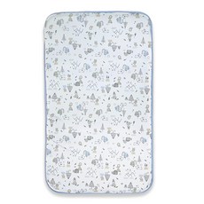 奇哥 彩繪床邊床透氣床墊, 藍色, 1個