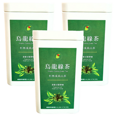 龍源茶品 鑫龍源 杉林溪清香甘醇翠嫩烏龍綠茶葉, 50g, 1入, 3罐