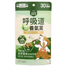 MAOUP 毛起來 毛孩每日健康賞 呼吸道養氣賞 草本複方, 30包, 氣管健康保養, 1袋