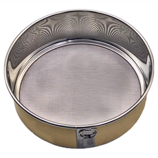 LITTLE WOOD 不銹鋼平底麵粉篩網, 1個