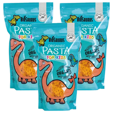 BIOSAURUS 恐龍造型義大利麵 1歲以上, 200g, 3包