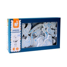 Janod 蓋印風情 - 騎士與海盜 J07798 30個印章, 1盒