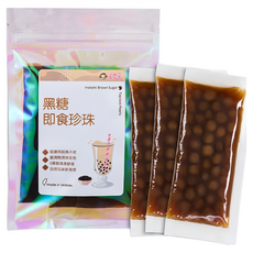 蜜思朵 黑糖即食珍珠 3包, 150g, 1袋
