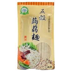 大雪山農場 五穀蒟蒻養生麵, Q彈滑順不軟爛, 天然食材, 250g, 1包