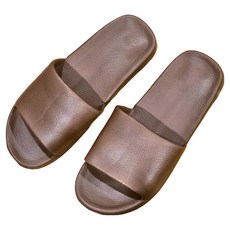 C505 摩卡拖鞋 2雙組 44-45, 咖啡棕, 28 x 9cm