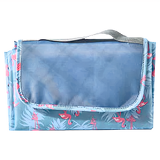 戶外防水野餐墊 PVC防水材質, 大(1.45 x 1.45m), 藍烈鳥