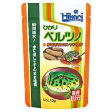 Hikari 高夠力 角蛙飼料 適用於各種角蛙的日常營養飼料, 40g, 1包