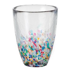 津輕 手作繽紛睡魔飲料杯 300ml, 透明色, 1個