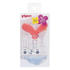 pigeon 貝親 Munch teether 嬰兒固齒器, 3個月以上適用, 橘色花瓣, 1盒