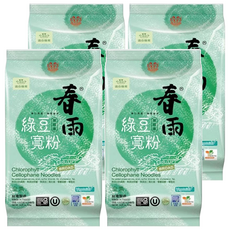 龍口 春雨綠豆寬粉，不含防腐劑，無膽固醇，全素, 120g, 4包