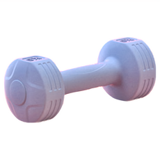 TEZEWA 時尚彩色款啞鈴 藍色, 3kg, 1組