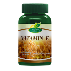 Mega Max Nutrition Life 維他命E軟膠囊 400IU，90顆/瓶, 1罐