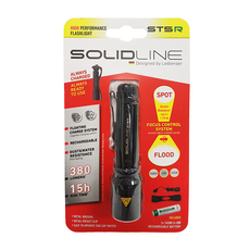 SOLIDLINE ST5R航空鋁合金手電筒 380流明 15小時運行時間 含充電電池, 1個