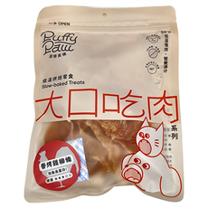 Puffy Paw 派特芙德 大口吃肉系列 低溫烘焙零食 犬貓用 ,香烤雞柳條,70g,1包