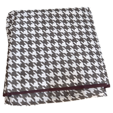 E.dot 直立式千鳥格棉被衣物收納袋, 1個, 1個