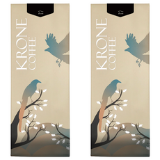 KRONE 皇雀 PWN 黃金曼特寧 獨家精選精品豆 新鮮烘焙, 咖啡豆(無研磨), 227g, 2包