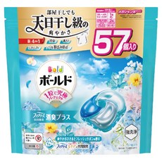 Bold 原廠公司貨 四合一洗衣膠囊 清淨花香, 57個, 1組