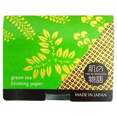 KOMECHO 米長 GRACE 綠茶吸油面紙 添加靜岡縣天然茶葉 含兒茶素調理肌膚油水平衡, 100張, 1盒