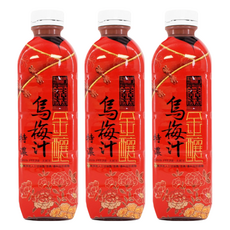 潤之泉潤心田 金釀烏梅汁，無人工甘味劑/色素/香料及防腐劑, 1L, 3瓶