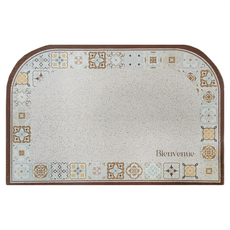 BonBon naturel 馬賽克磚 防滑刮泥地墊 室內地墊, 1個