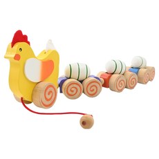 mentari 咕嘰咕嘰手拉車 可訓練小手肌肉動作 陪伴孩子學習走路 達到平衡效果 認知動物與外觀, 1個