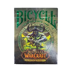 BICYCLE 標準尺寸專業撲克牌 魔獸世界 燃燒的遠征, 1盒