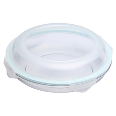 Glasslock 圓型強化玻璃微波保鮮盤 1.75L, MPCB175 RP804D, 1個
