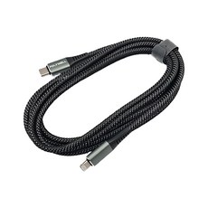 POLYWELL 寶利威爾 Type-C-Lightning 蘋果快充線, 2m, PW15-W45-M152, 1條