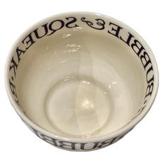 JUST HOME 奶油字母陶瓷5吋碗 5入組 12.5 x 7cm 400ml, 奶油, 陶瓷碗, 1組