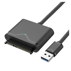 Neon 台灣霓虹 SATA - USB3.0硬碟傳輸線 附12V2A電源線, 1條, 27cm