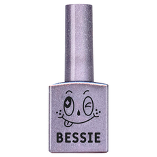 BESSIE 亮片系列 美甲凝膠, GL13 太空灰, 11ml, 1瓶