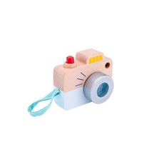 New Classic Toys 木製經典單眼小相機, 荷蘭木玩品牌 天然木材與無毒塗料, #18260, 1台