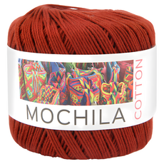 Brandyarn Mochila系列 棉針織線 棕色 200公尺 100%棉, 1捲