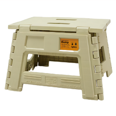 SLOWER 戶外折疊矮凳 Dump, 沙色, 1個