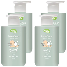 nac nac 植萃修護保溼乳, 200ml, 4瓶