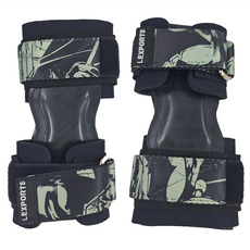 Lexports Fitness 勵動風潮 重量訓練 皮革拉力帶 PRO & FIT, 時尚黑, 1個