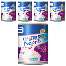 Abbott 亞培 Nepro 普寧勝 Carb Steady配方 洗腎腎臟病患專用營養品 香草口味, 237ml, 5罐