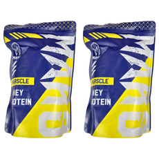 MARS 戰神 MARSCLE 濃縮乳清蛋白 原味無添加, 500g, 2包