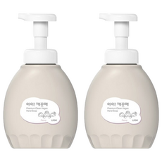 LION 獅王 趣淨 韓國原裝進口 敏弱肌植萃洗手慕斯 牡丹香, 450ml, 2瓶