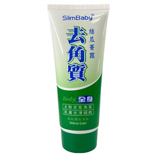 SlimBaby 絲瓜菁露全身去角質 肌膚光滑細緻 核桃顆粒添加, 200ml, 1條
